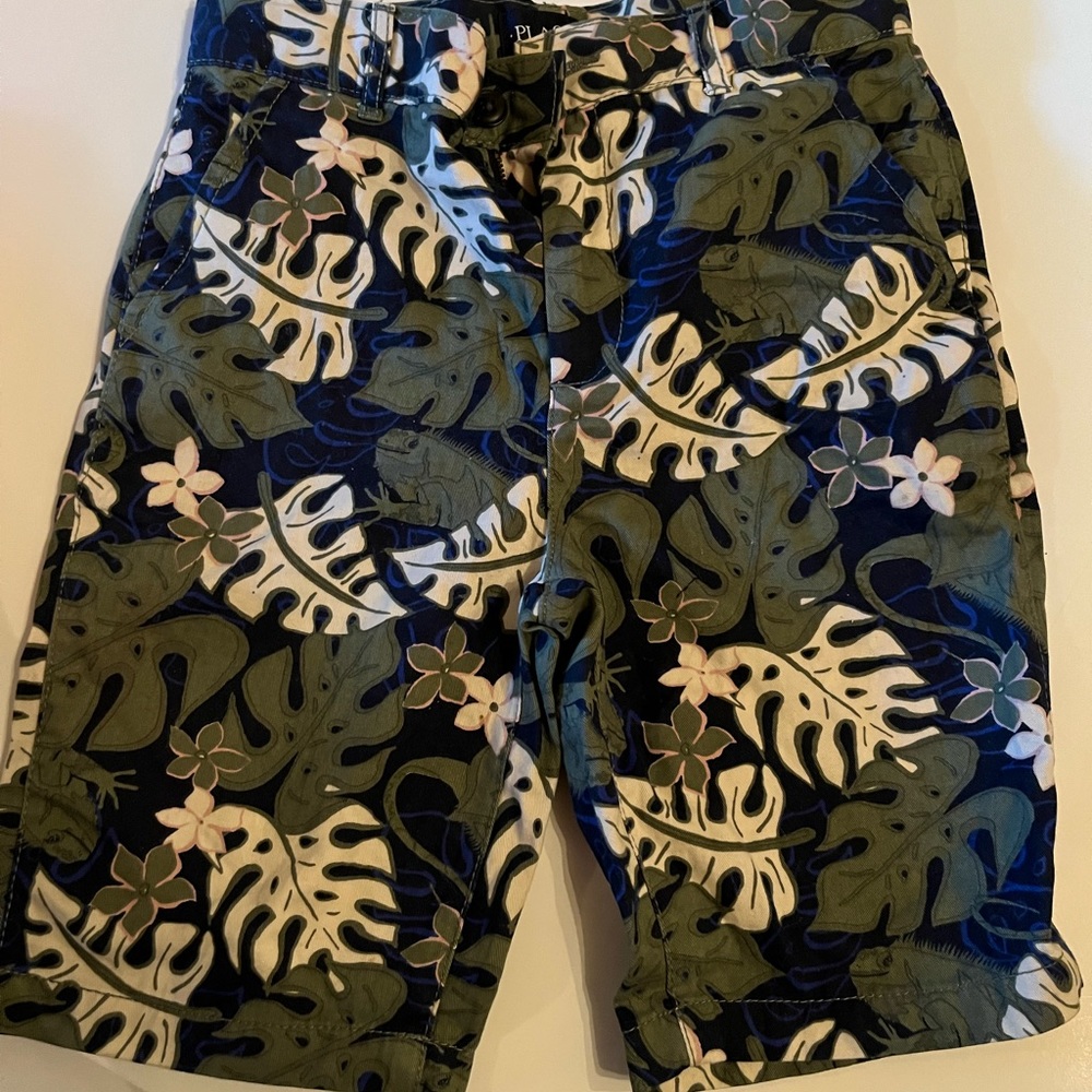Boys childrens place size 10 floral shorts